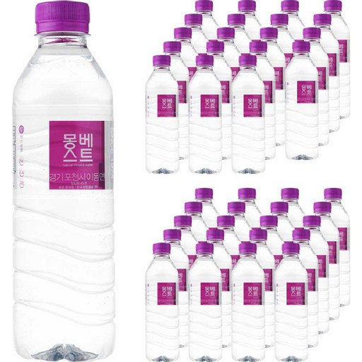몽베스트 먹는샘물 500ml 40개