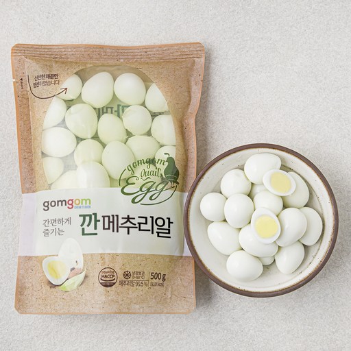 곰곰 깐메추리알 해당 상품의 타이틀입니다.