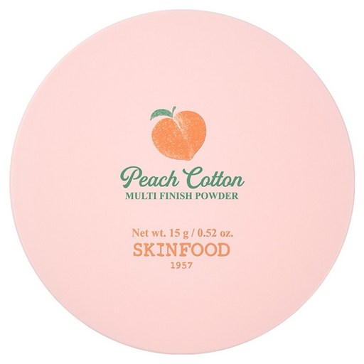 스킨푸드 피치뽀송 멀티 피니시 파우더 대용량 15g