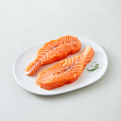 [로켓프레시] 바른씨 신선한 생연어 스테이크 (냉장)