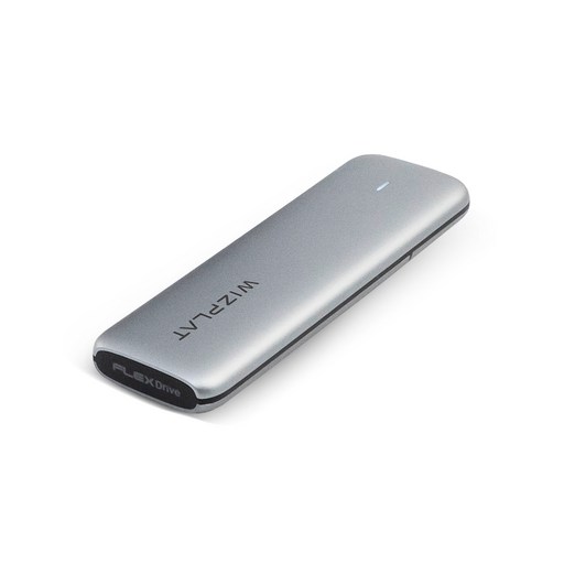 위즈플랫 NVMe SATA M.2 SSD 외장하드 케이스 USB-C Gen2 FD210, FD210