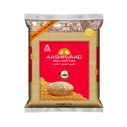 Atta AASHIRVAAD Fresh Whole Wheat Chakki Flour / 아쉬르바드 착키 프레시 밀가루