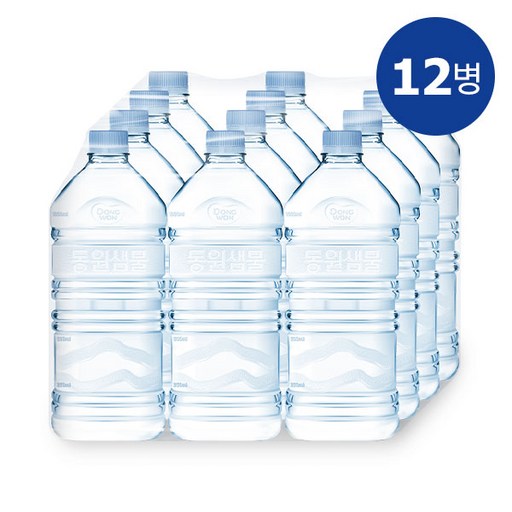동원 샘물 무라벨, 2L, 36개