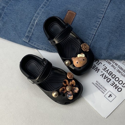 GOYES 산리오 어린이 슬리퍼 쪼리 샌들 EVA 여름 슬리퍼 미끄럼 방지
