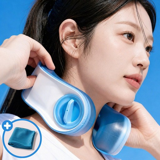 무한감동 대용량 아이스 넥쿨러+스포츠타월