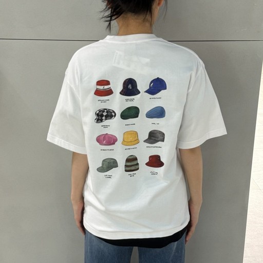 [국내정식매장] 캉골 반팔 티셔츠 Kangol 레거시 헤드웨어 매트릭스 티 2836 화이트