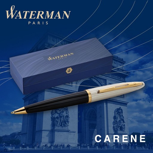 워터맨 까렌 엑스퍼트 블랙 볼펜 고급 필기구, 1개, 디럭스 블랙GT