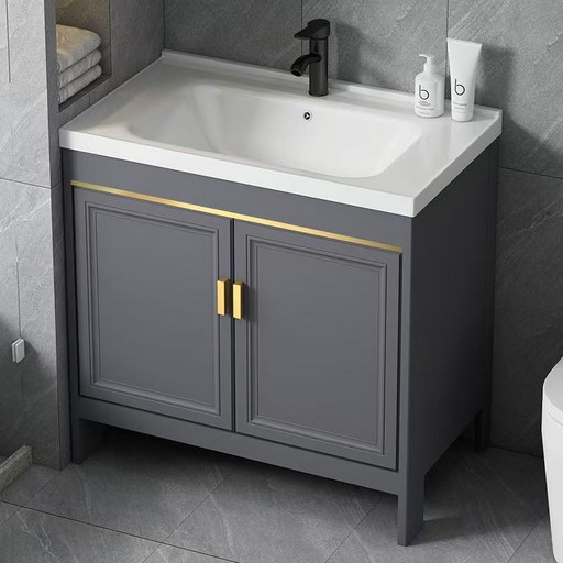 욕실 세면기 일체형 세면대 하부장 카운터 세면대 세면기 수도꼭지 세트