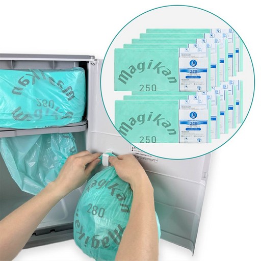 매직캔 리필봉투 250 NS250 MJ250 MH250 매직캔 정품 리필 10매