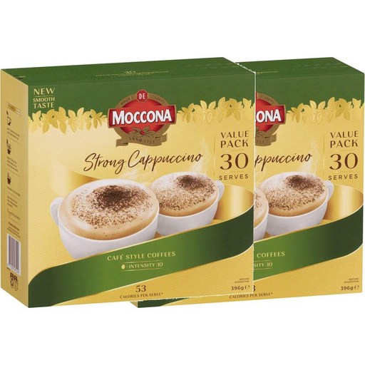 모코나 Moccona 커피 사쳇 스트롱 카푸치노 30개입 2팩, 총 792g