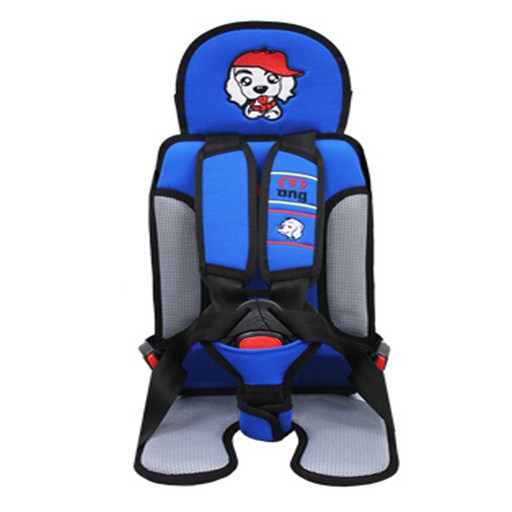 몽구 EZ카시트 3점식안전벨트용 보조벨트 어린이집 통학차량, 블루, 1개