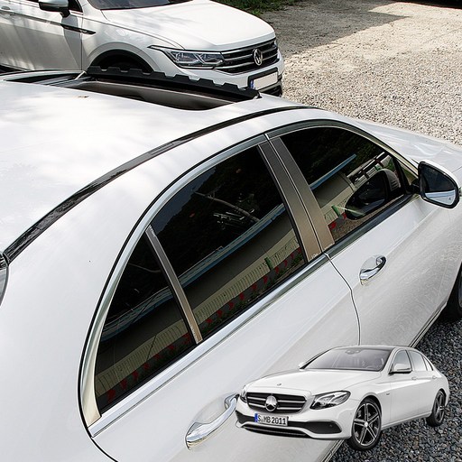 두두카 벤츠 E클래스 W213 B C 필러 알루미늄 메탈 몰딩 용품 악세사리 호환