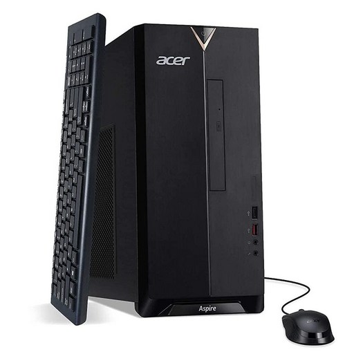 에이서 Acer Aspire TC-1660-UA19 데스크톱 | 10세대 인텔 코어 i5-10400 6코어 프로세서 12GB 2666MHz DDR4 512GB NVMe M.2 SS