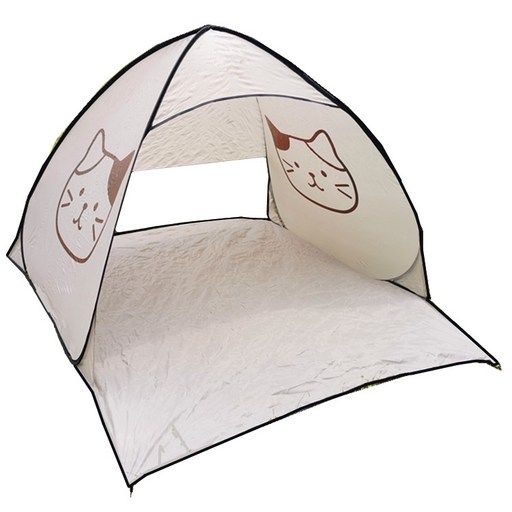 COSYEVNO 1인용 자외선 차단 비치 텐트, 앉아 회색