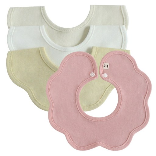 바니블라썸 여름용 롤링 턱받이 4종 세트 실시간 인기 BEST!