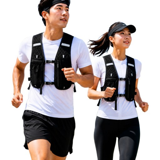 런맥스 초경량 남녀공용 트레일 러닝 조끼 마라톤 등산 백팩 베스트