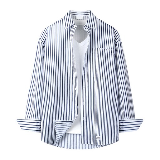 해리슨 남성용 스트라이프 585 긴팔 셔츠
