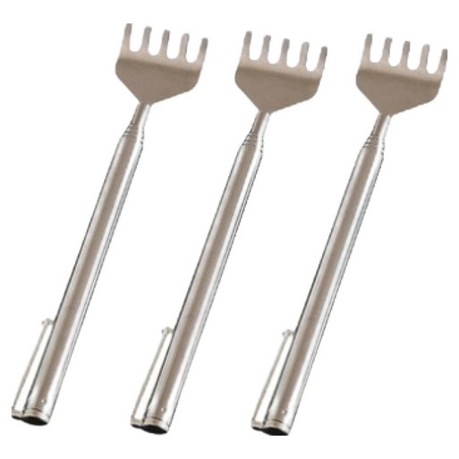 에스에스 5단 접이식 휴대용 스테인레스 효자손 50cm