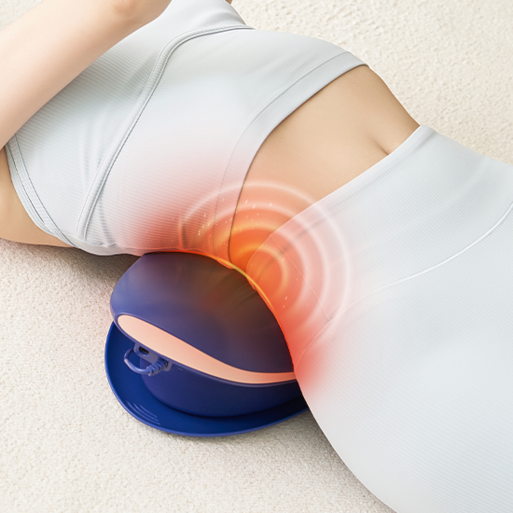 슬룸 정품 슬룸 허리편한케어 공기압 에어리프트 EMS 온열 허리 마사지기