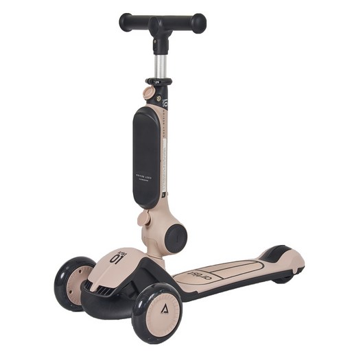 아티스트 유아동 킥보드 3in1 어린이 씽씽이 높이조절, 더스크로즈, 1개