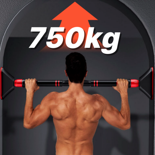 가정용 문틀 철봉 풀업바 턱걸이 운동기구, black