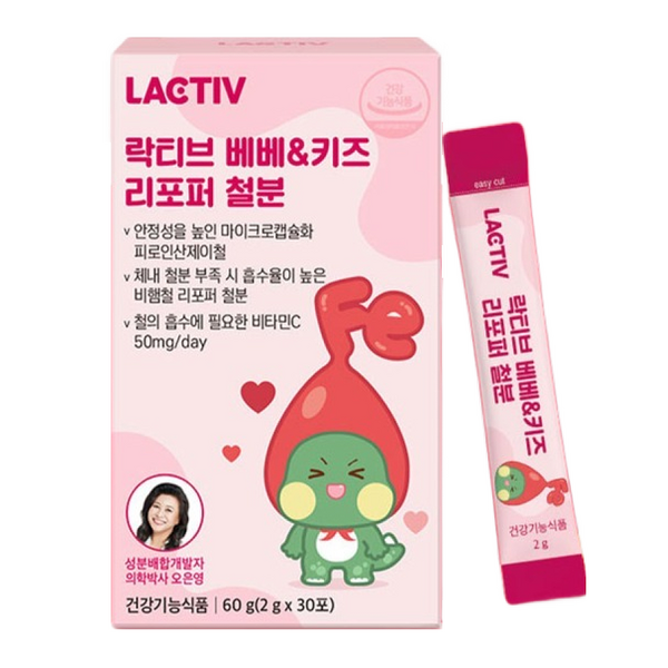 락티브 베베 키즈 리포퍼 철분, 60g, 1개 이미지