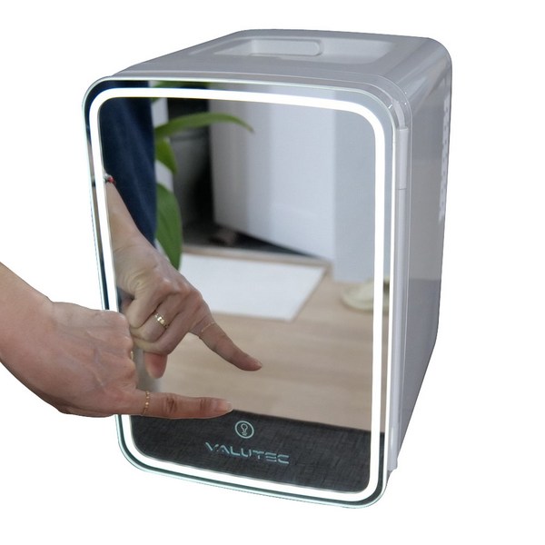 벨류텍 LED 조명장착 거울 10리터 화장품 냉장고 확실한 AS보장 VR-010L 차량용 화장품 냉장고 이미지 4