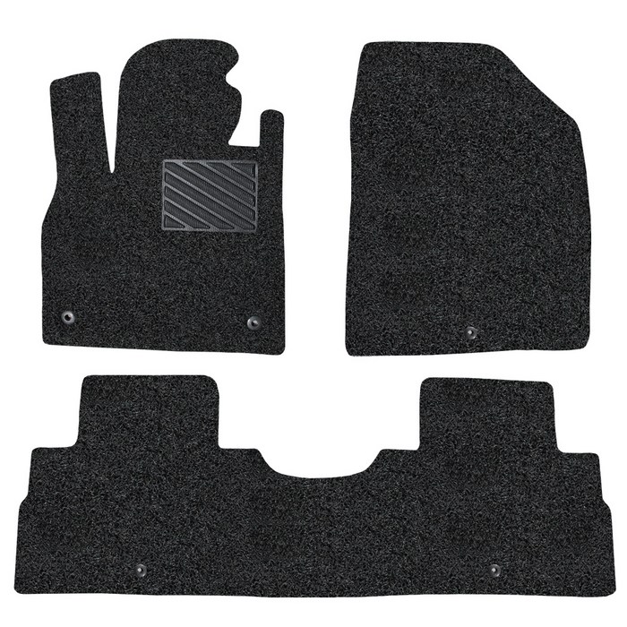 포시즌카매트 차량용 코일매트 확장일체형 12열 3p