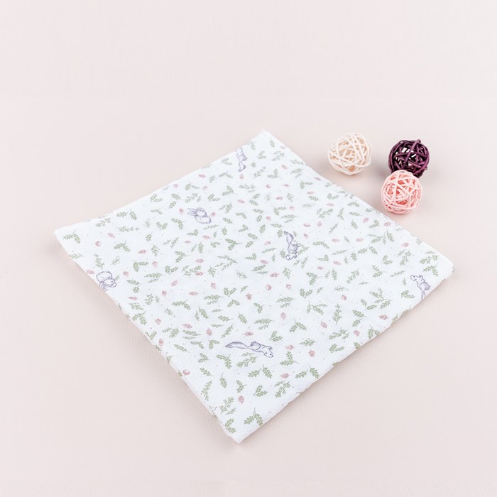 한스네이처 신생아용 캐릭터 가제 엠보 손수건 10p