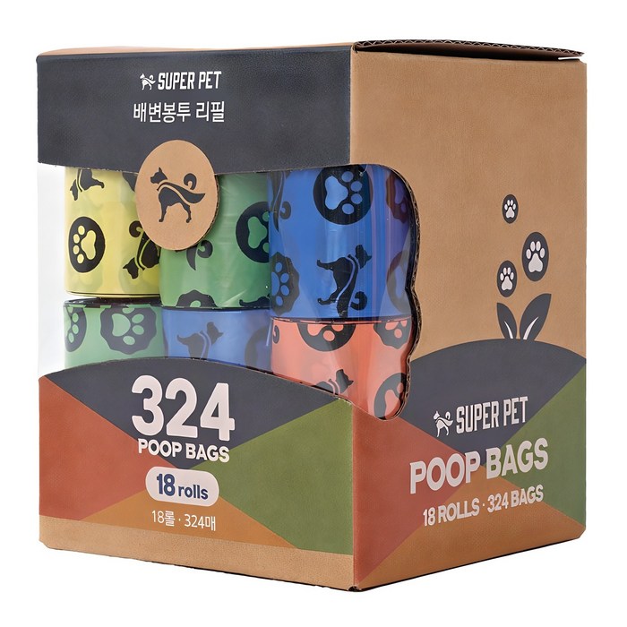 도그아이 POOP BAGS 배변봉투 리필