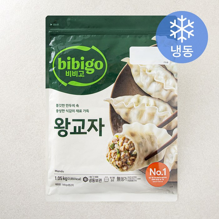 비비고 왕교자 냉동 1.05kg 고기만두 대용량