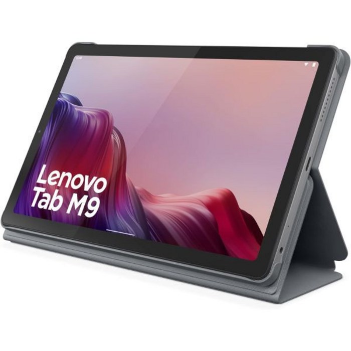 Lenovo Tab M92023  태블릿 긴 배터리 수명 9인치 HD 전면 2MP 및 후면 8MP 카메라 3GB 메모리 32GB 저장 공간 Android 12 이상 폴리오 케이