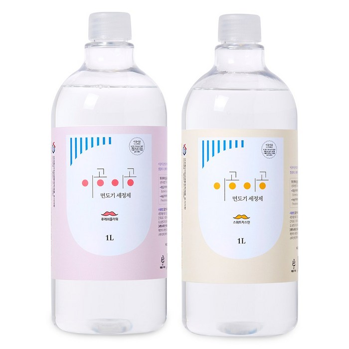 이공이공 면도기 세정액 1L 1L 묶음 면도날 세척 관리용품