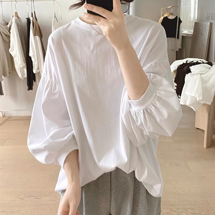 [자체제작] 유니즈 벌룬 티셔츠