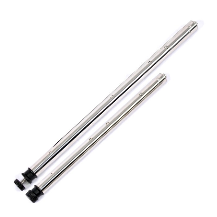 칠나무 IGT 테이블 가변다리 4단 높이조절 40 50 55 66 스노우피크 호환, 실버