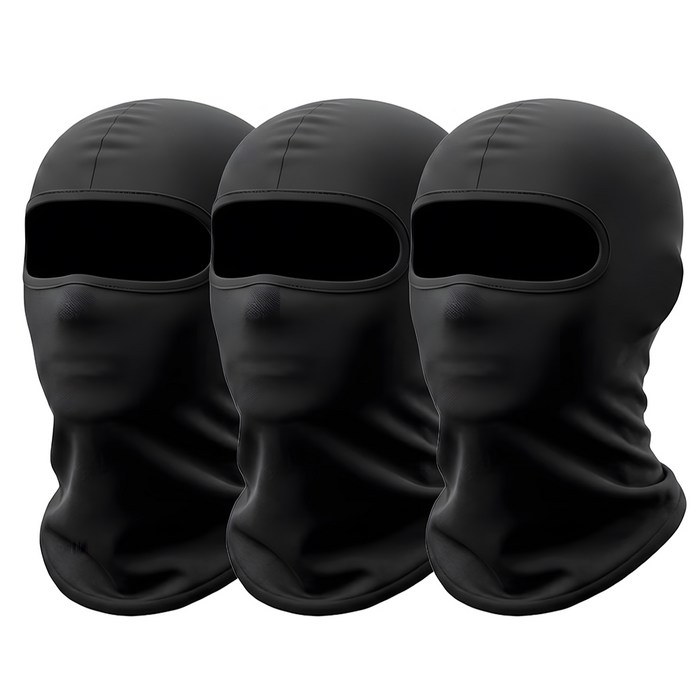 3set 여름 자외선차단 입체 쿨 바라클라바 자전거 오토바이 발라클라바