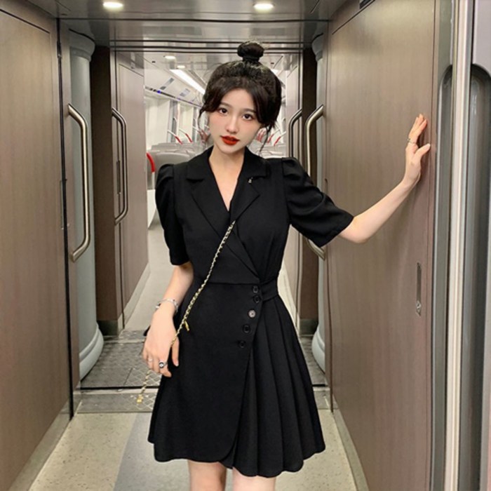 엘프 프리지앙 반팔 원피스
