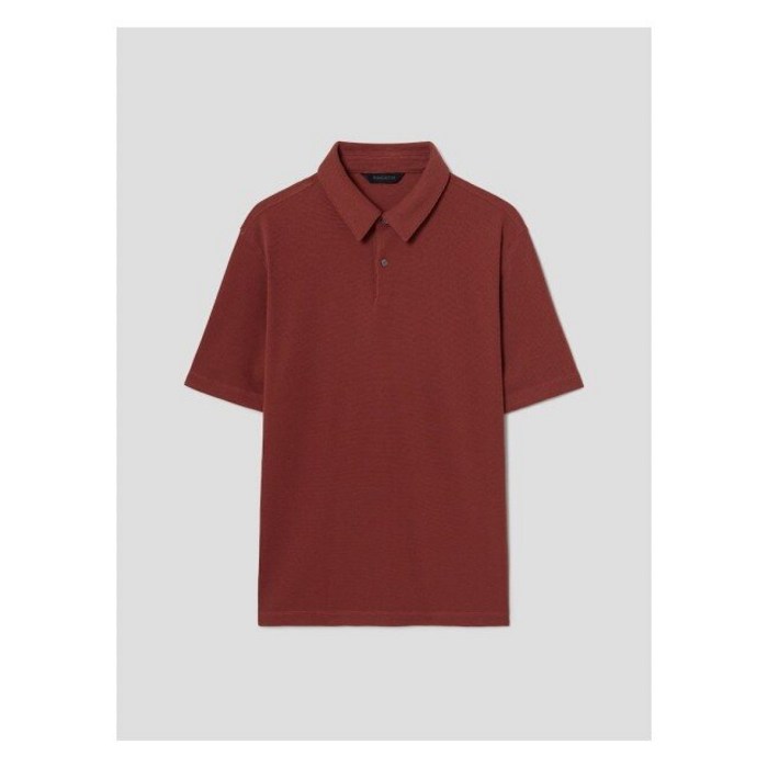 로가디스 폴리 스트레치 반팔 칼라넥 티셔츠 오렌지 RY5342PL38 1749145