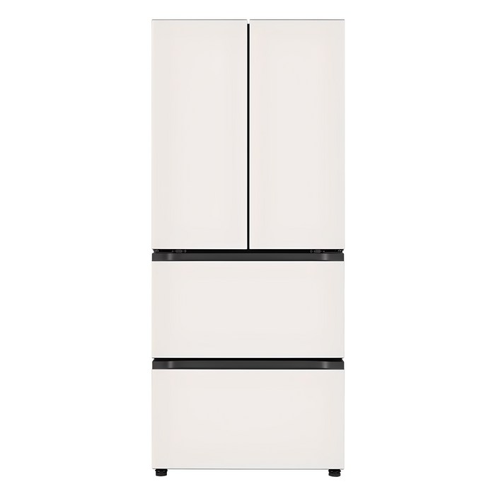 색상선택형 LG전자 오브제컬렉션 402L 스탠드형 김치냉장고 메탈 4도어 디오스 방문설치