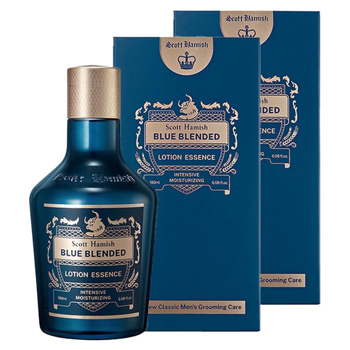 스콧해미쉬 블루 블렌디드 로션 에센스, 180ml, 2개