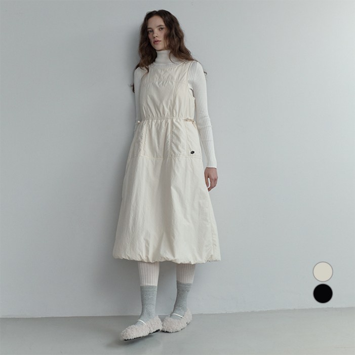 쥬시쥬디 여성용 벌룬패딩원피스 JZOP721A