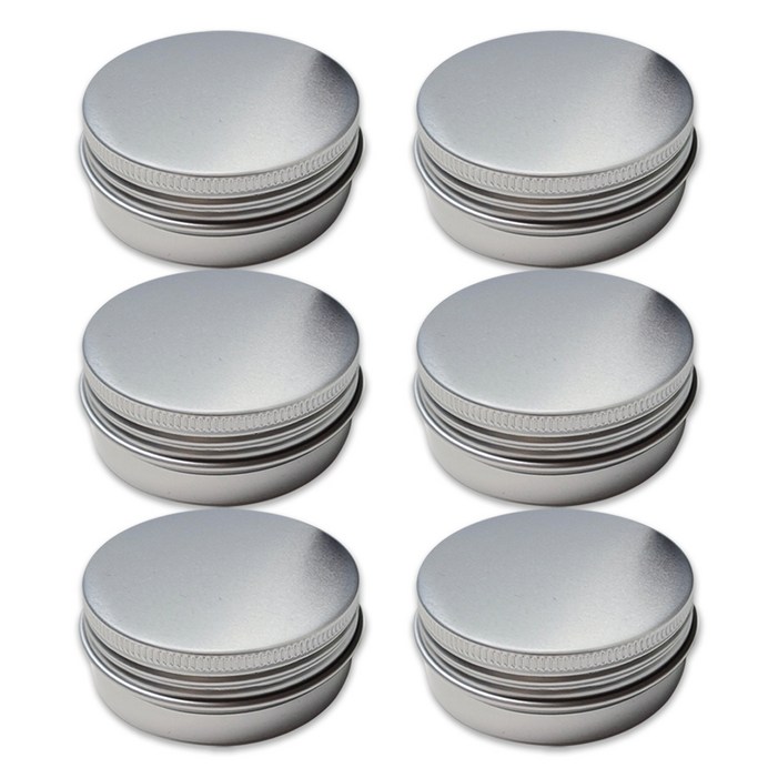 메이브라운 알루미늄 원형 틴케이스 60ml