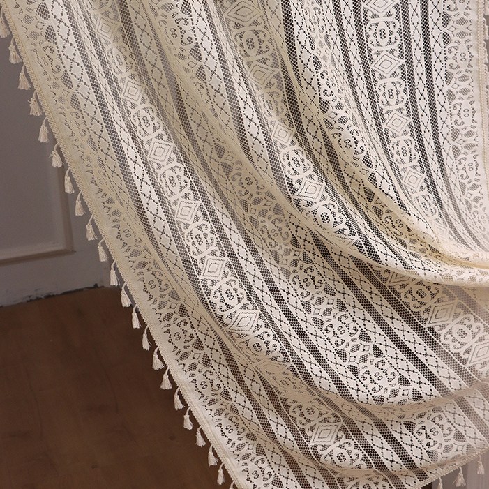 미미솔레 보헤미안 도어 커튼 봉형