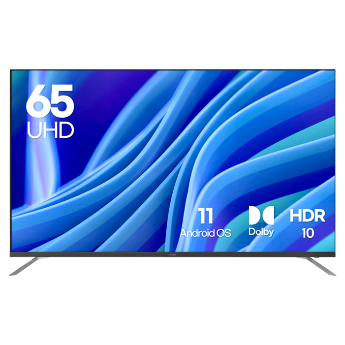 루컴즈 4K UHD LED 구글OS 스마트 TV, 165cm65인치, T6503KUG, 스탠드형, 방문설치