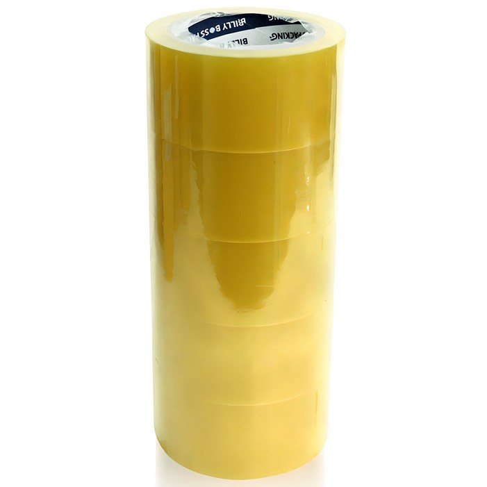 빅드림 THE 튼튼한 경포장용 박스테이프 48mm x 40m, 투명, 5개 빅드림 THE 튼튼한 경포장용 박스테이프 48mm x 40m, 투명, 5개