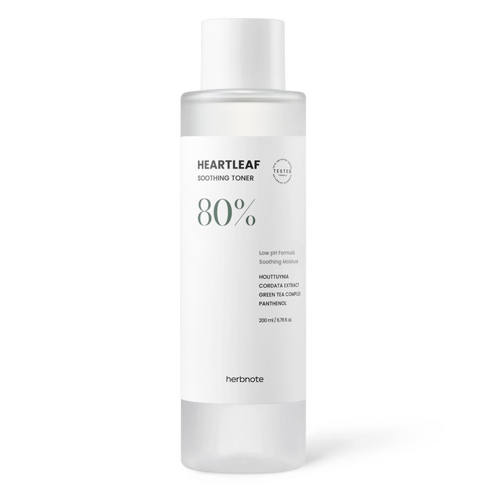 허브노트 어성초 80 약산성 진정 토너, 200ml, 1개 허브노트 어성초 80 약산성 진정 토너, 200ml, 1개