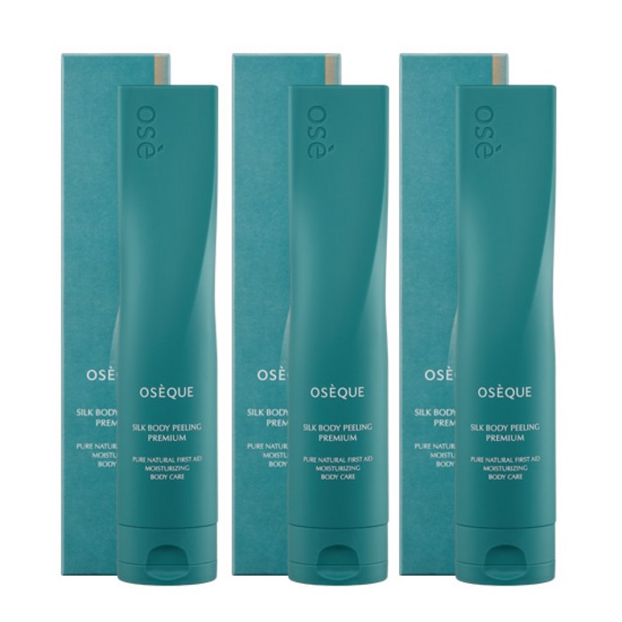 오제끄 실크 바디 필링 프리미엄, 230ml, 3개 오제끄 실크 바디 필링 프리미엄, 230ml, 3개