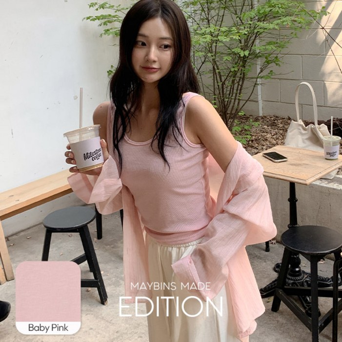 메이빈스무료배송MADE텐셀 셔츠슬리브리스set