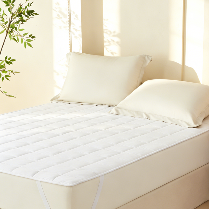 마이라이크 알러지케어 먼지없는 누빔 침대패드 워싱 고정밴드형