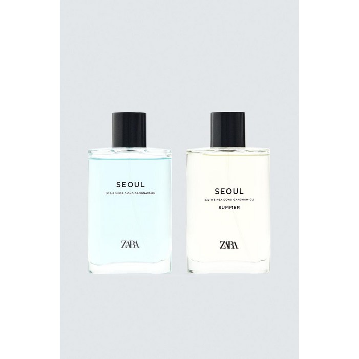 자라 ZARA 남자 향수 SEOUL  SUMMER 오드 뚜왈렛 2 X 90ML3.04 FL. OZ  0210218999325255